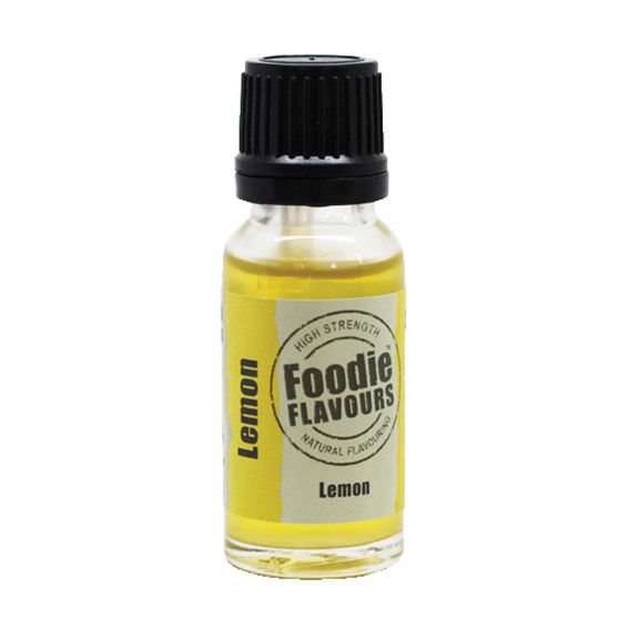 Foodie Flavours Lemon Natural Flavouring 15ml Sugar N Spice Cakes